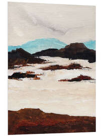 Hartschaumbild Imaginäre Landschaft II