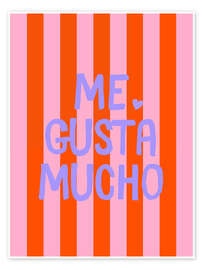 Wandbild Me gusta mucho - Ohkimiko