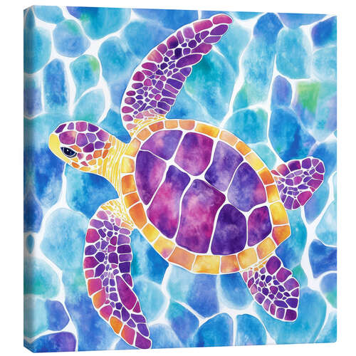 Canvas print Turtle