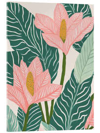 Cuadro de metacrilato Pastel Flora - DejaReve