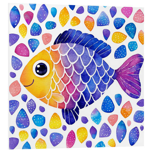 Hartschaumbild Fisch