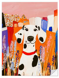 Wall sticker Happy Dalmatian