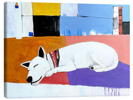 Canvas print Siesta and Sleeping Dog