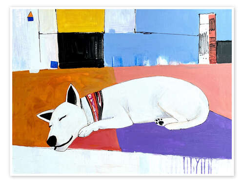 Poster Siesta and Sleeping Dog