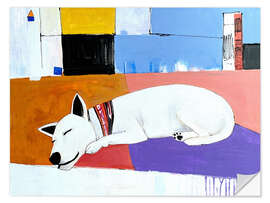 Sticker mural Siesta and Sleeping Dog