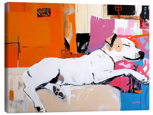 Lienzo Siesta Sleeping Dog