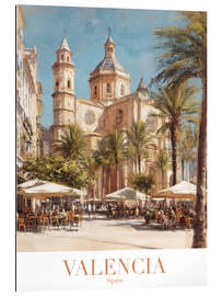 Cuadro de plexi-alu Valencia Travel Art