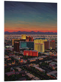 Akryylilasitaulu Colourful Las Vegas - Felipe Hora