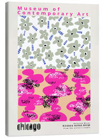 Stampa su tela Exhibition poster for Visionary surface design - Annick