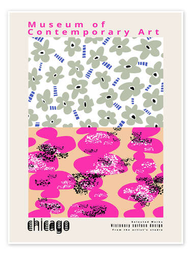 Poster Exhibition poster for Visionary surface design