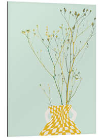 Alubild Zarter Zweig eines Wildkrauts - Annick