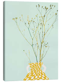 Lienzo Delicate branch of a wild herb - Annick