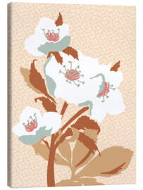 Lienzo Minimalist Hellebore - Annick