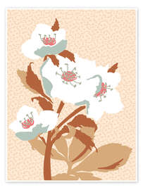 Stampa Minimalist Hellebore - Annick