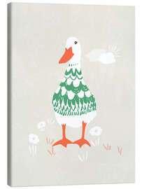 Canvas print Gosling in a Scandinavian sweater - Annick
