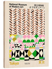 Print på træ Exhibition poster for Modern Interiors, Japan - Annick