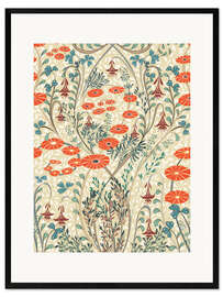 Kehystetty taidepainatus Wild Meadow Flowers Vintage