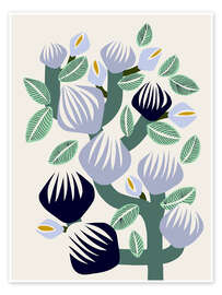 Stampa Bold flowering branch - Annick