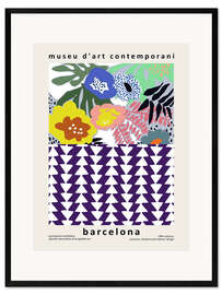 Framed art print Fashion and interior design, Barcelona