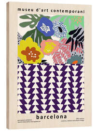 Wood print Fashion and interior design, Barcelona - Annick