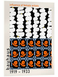 Acrylic print Bauhaus, Influence of Female Artists - Annick