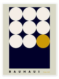 Stampa Bauhaus poster with geometries - Annick