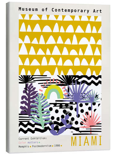 Canvas print Colour Matters Exhibition, Museum of Contemporary Art