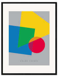 Gerahmter Kunstdruck Color Theory I
