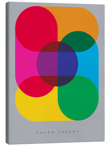 Leinwandbild Color Theory III