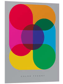 Hartschaumbild Color Theory III