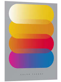 Hartschaumbild Color Theory II