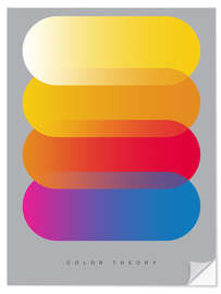 Wandsticker Color Theory II