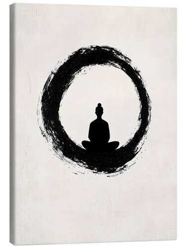 Stampa su tela Sit. Breath. Become.