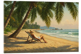 Acrylic print Coconut Breeze - Felipe Hora