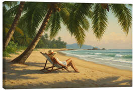 Canvas-taulu Coconut Breeze - Felipe Hora