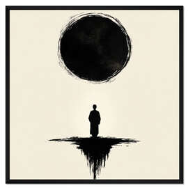 Gerahmter Kunstdruck The Seeker