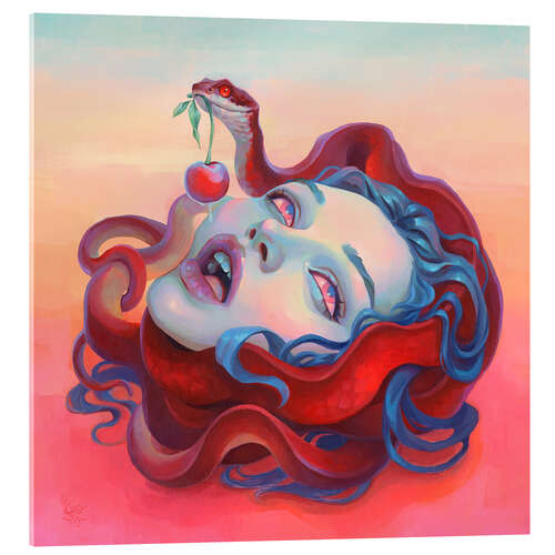 Acrylic print Crimson Soma