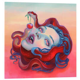 Acrylic print Crimson Soma - Eva Gamayun