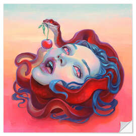 Wall sticker Crimson Soma - Eva Gamayun
