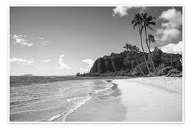 Wall print Tropical beach and ocean, Hawaii - Matteo Colombo
