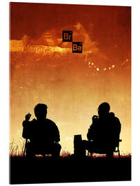 Acrylglasbild Breaking Sunset