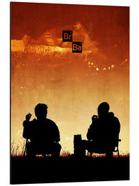 Magnettafel Breaking Sunset