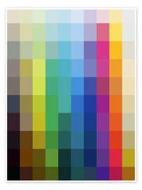 Wall print Colour Palette - Nikita Abakumov