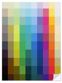 Wall sticker Colour Palette