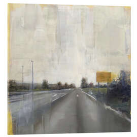Acrylglasbild Gewöhnliche Straße mitten in Deutschland - Eduard Warkentin
