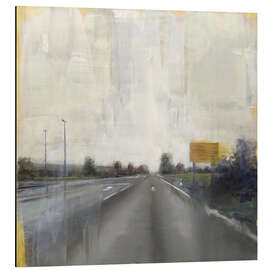 Magnettafel Gewöhnliche Straße mitten in Deutschland - Eduard Warkentin