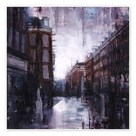 Stampa Rainy dam in De Pijp, Amsterdam - Eduard Warkentin