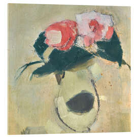 Acrylglasbild Kamelien