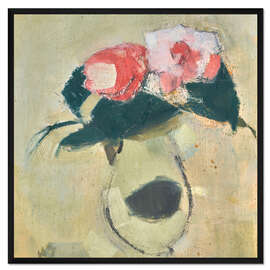 Gerahmter Kunstdruck Kamelien