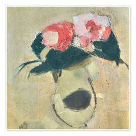 Wall print Camellias - Helene Schjerfbeck